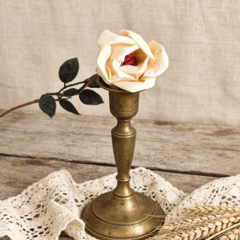 Hand Crafted Corn Husk Flowers  