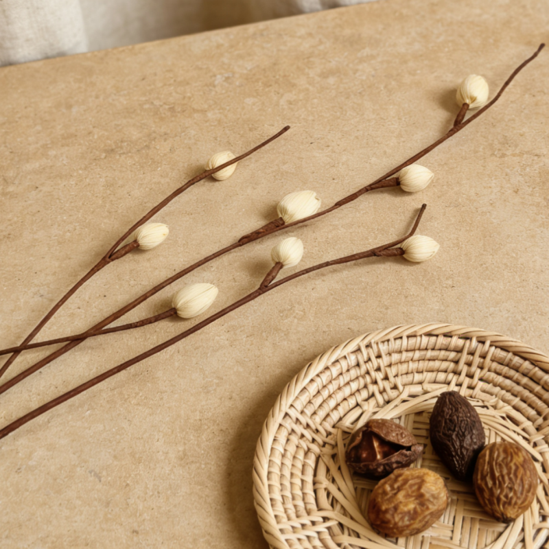 Hand Crafted Corn Husk Flowers