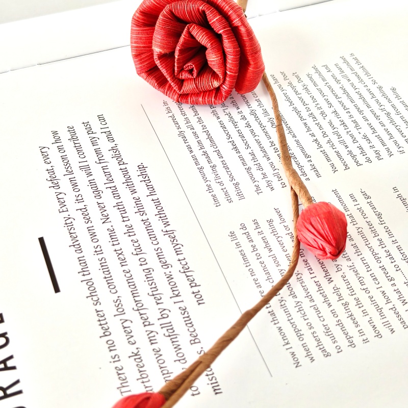 Hand Crafted Corn Husk Flowers  