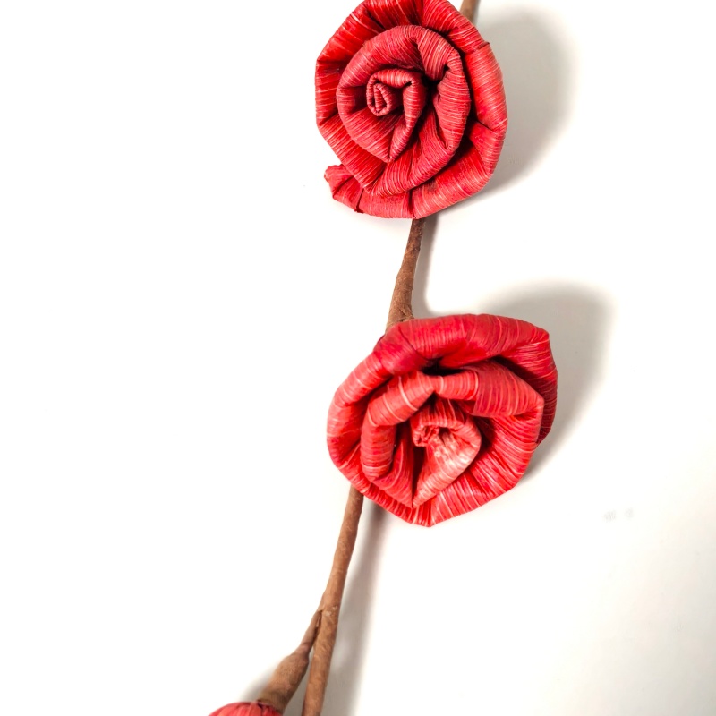 Hand Crafted Corn Husk Flowers