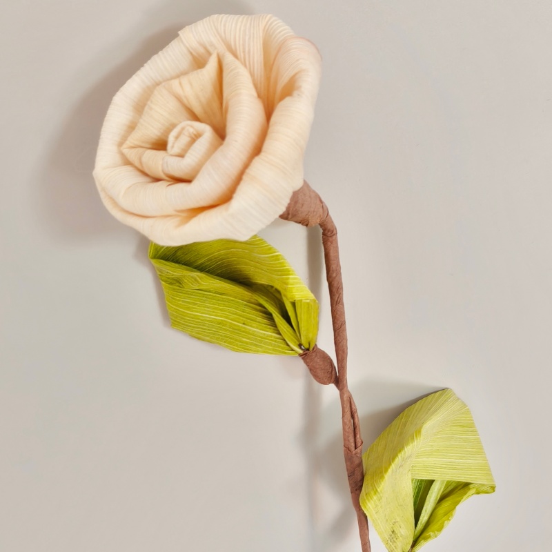 Hand Crafted Corn Husk Flowers  