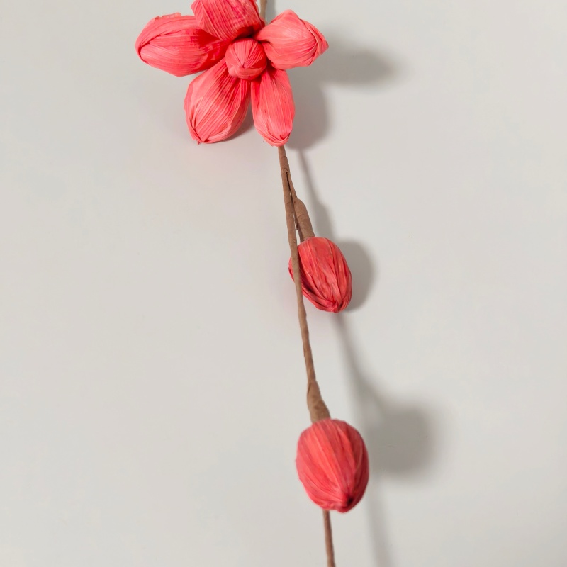 Hand Crafted Corn Husk Flowers 