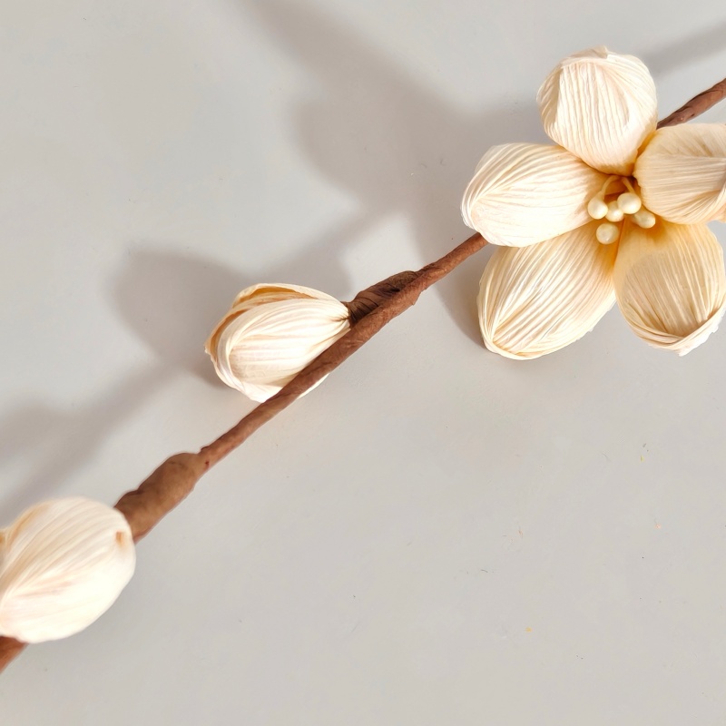Hand Crafted Corn Husk Flowers  