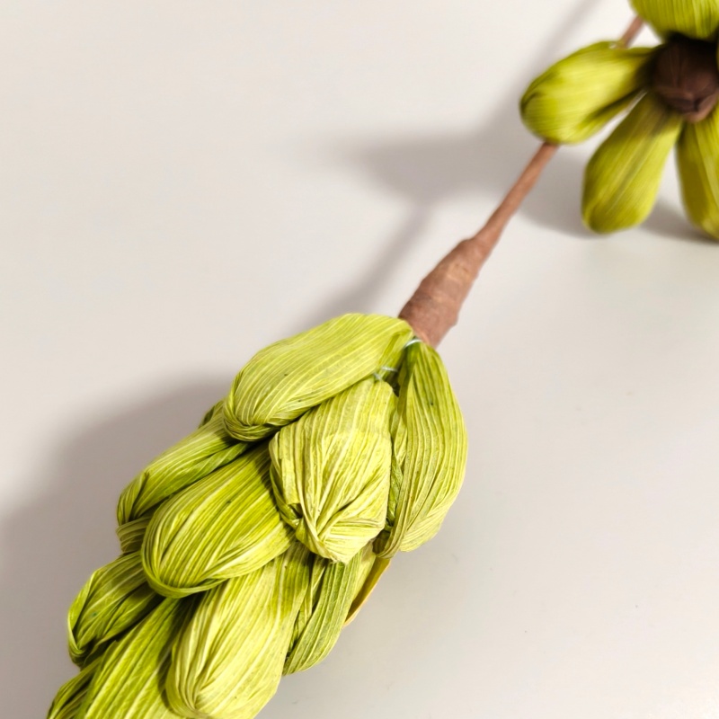 Hand Crafted Corn Husk Flowers 