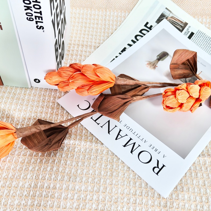 Hand Crafted Corn Husk Flowers 