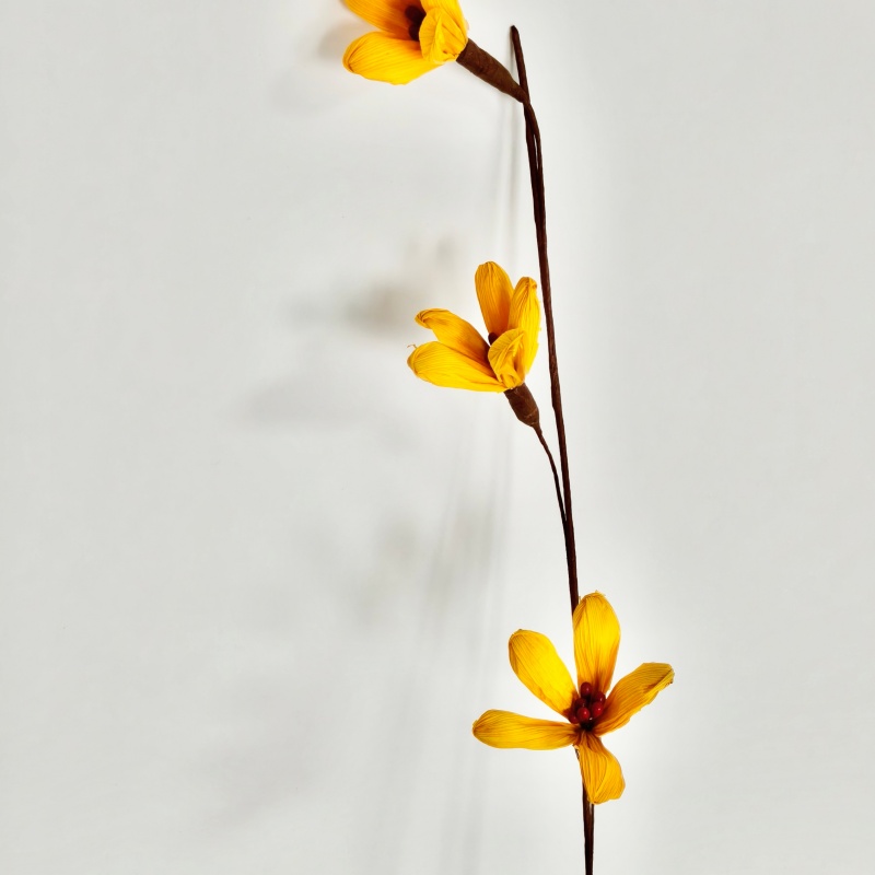 Hand Crafted Corn Husk Flowers  