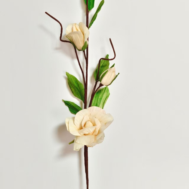 Hand Crafted Corn Husk Flowers  