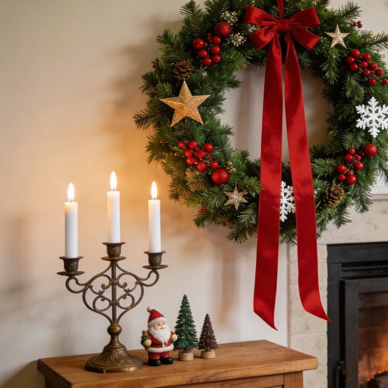 White Stick Candle Dinner Candle 