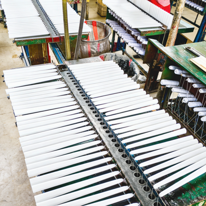 White Stick Candle Dinner Candle  