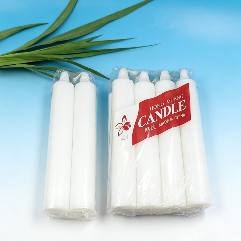 White Stick Candle Dinner Candle   