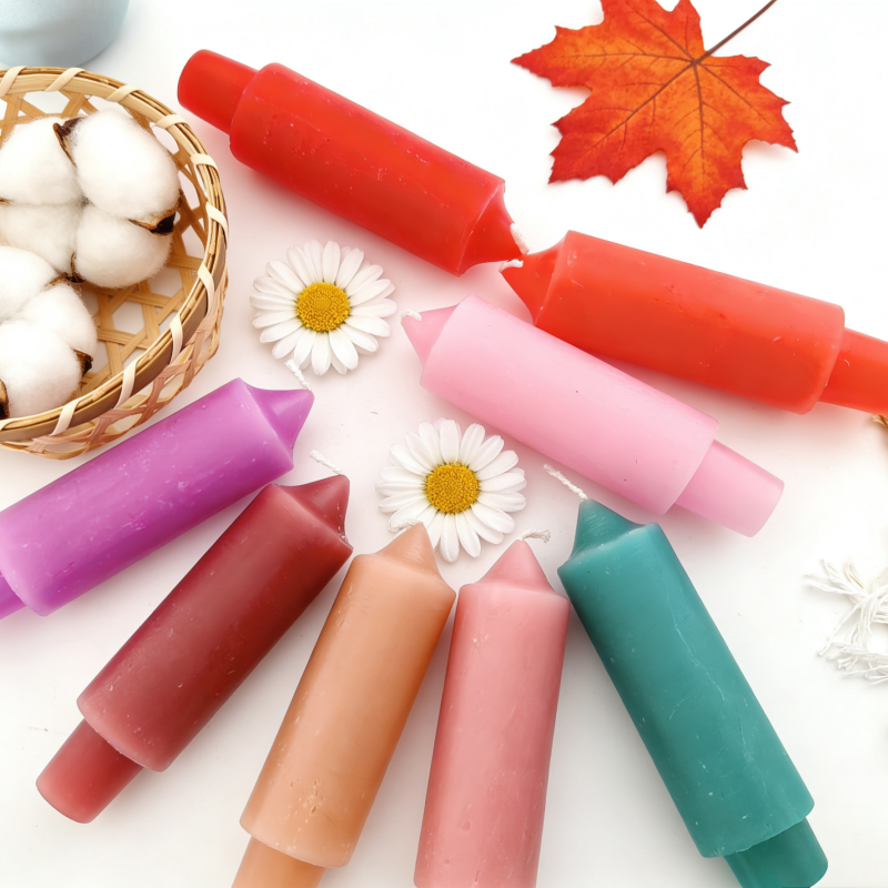 Color Stick Candle Dinner Candle  