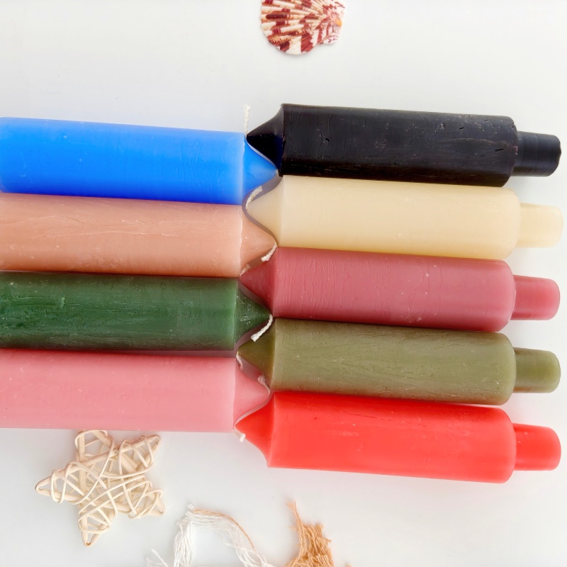 Color Stick Candle Dinner Candle 