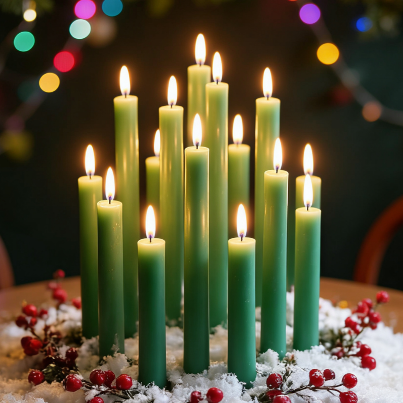 Color Stick Candle Dinner Candle 