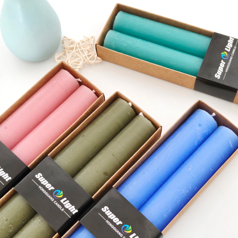 Color Stick Candle Dinner Candle   