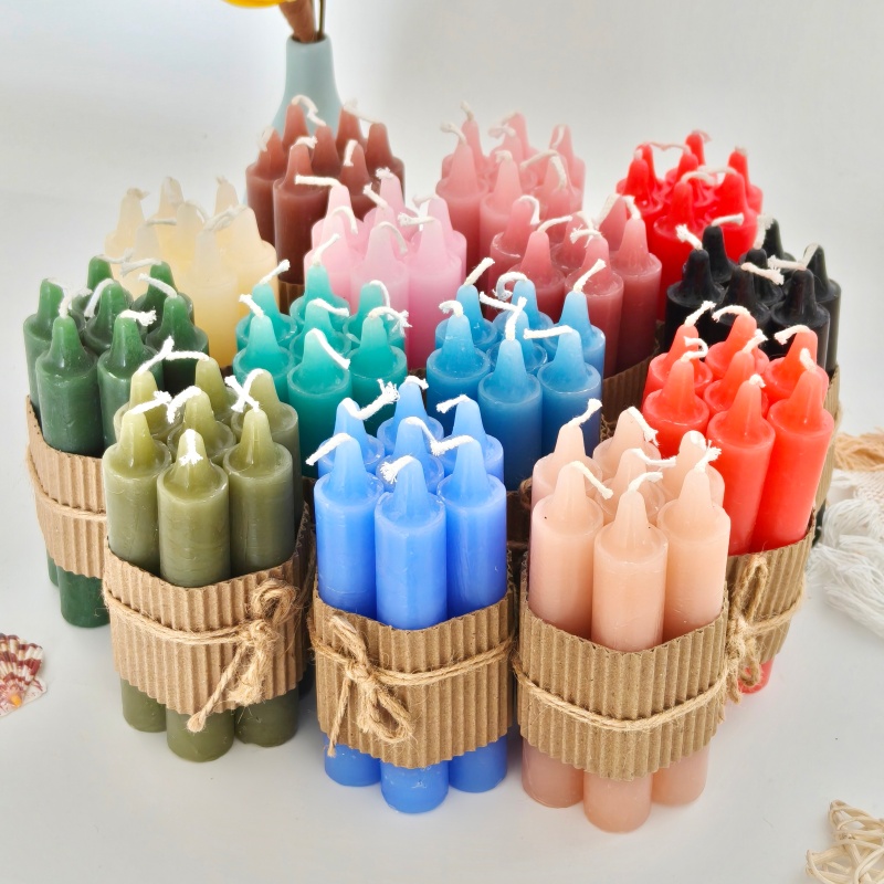 Color Stick Candle Dinner Candle - 副本