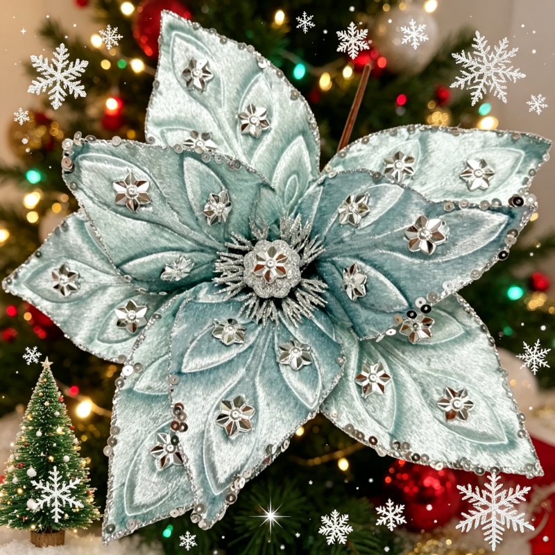 1036-Christmas flowers-Customized
