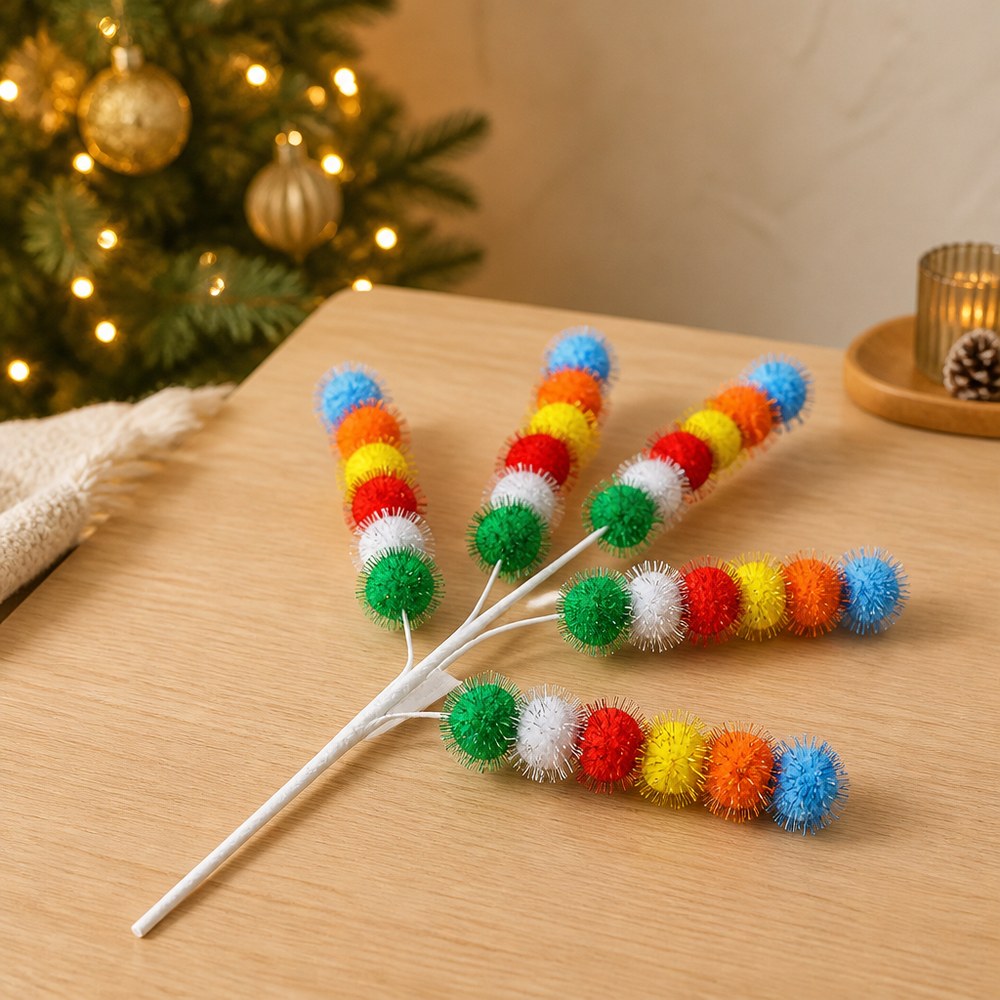 Christmas Lollipop Candy Artificial Pick for Christmas Tree Decoration
